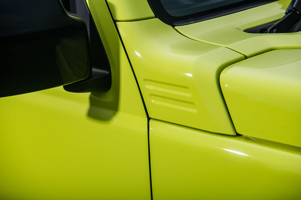 Suzuki Jimny 2018 : essai routier - rétroviseurs extérieurs
