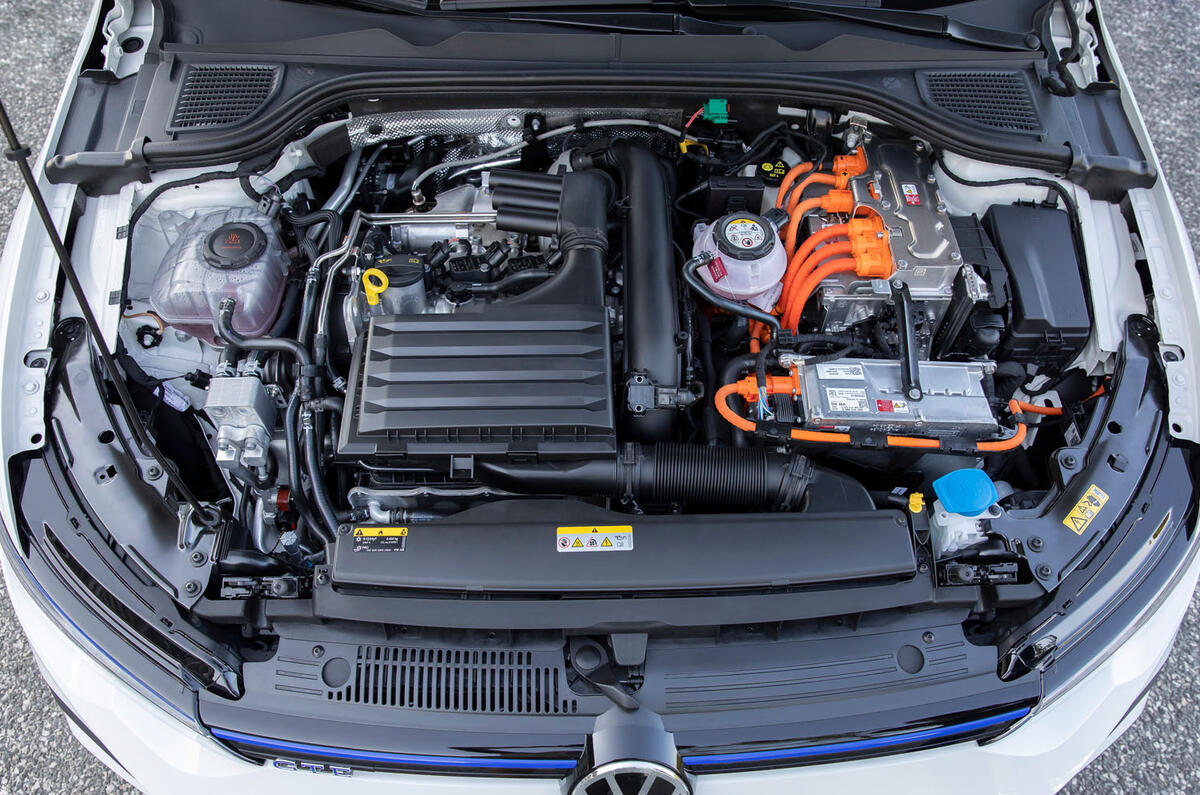 Volkswagen Golf GTE 2020 road test review - engine Volkswagen Golf GTE 2020 road test review - engine