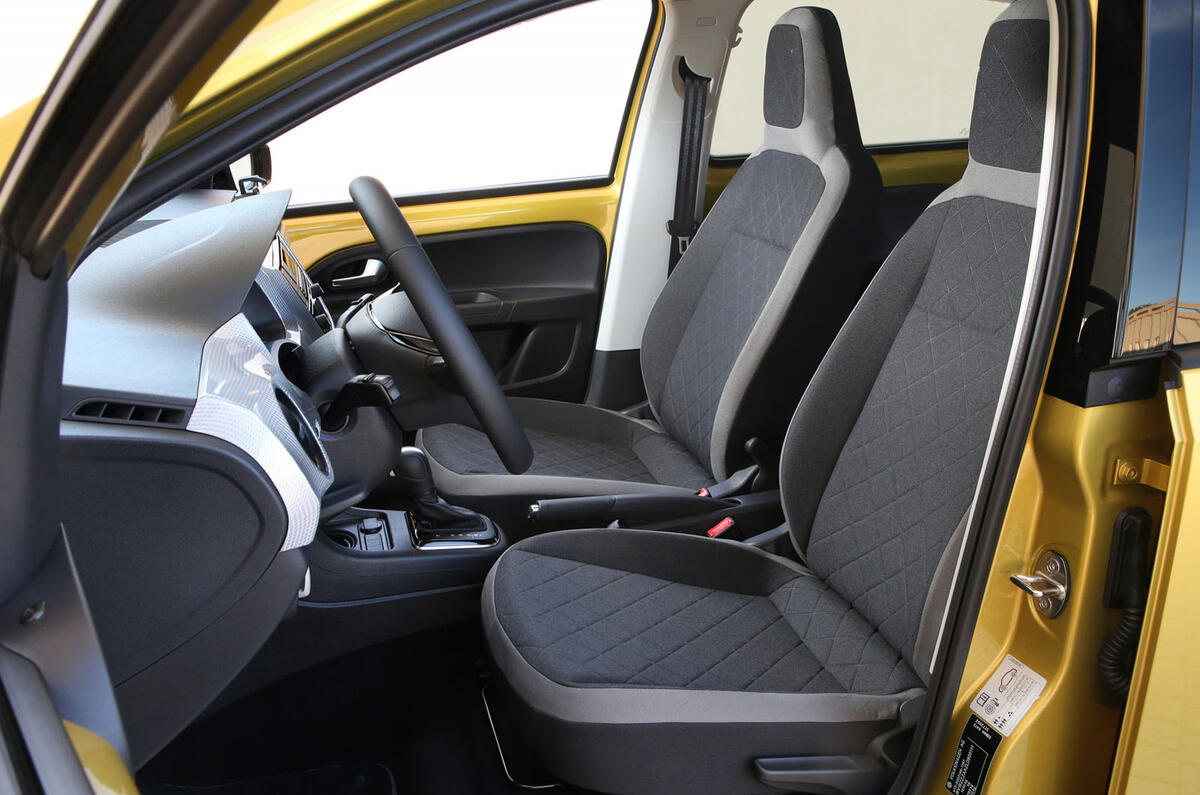 Volkswagen e-Up 2020 road test review - cabin Volkswagen e-Up 2020 road test review - cabin