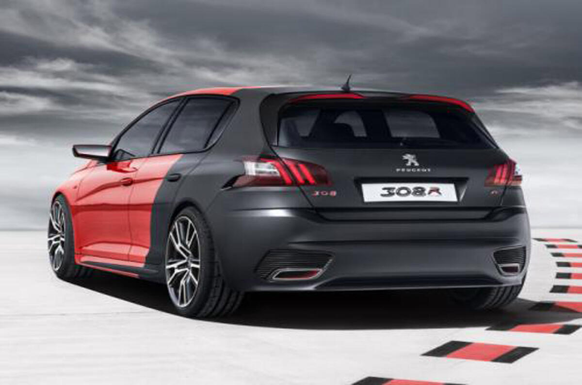 no title Peugeot 308 R concept for Frankfurt debut