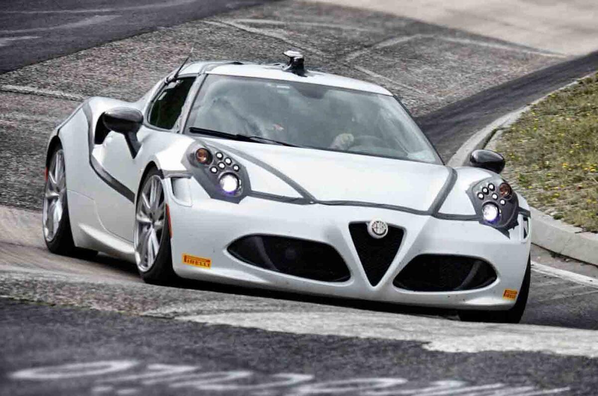 Alfa Romeo 4C sets Nurburgring record