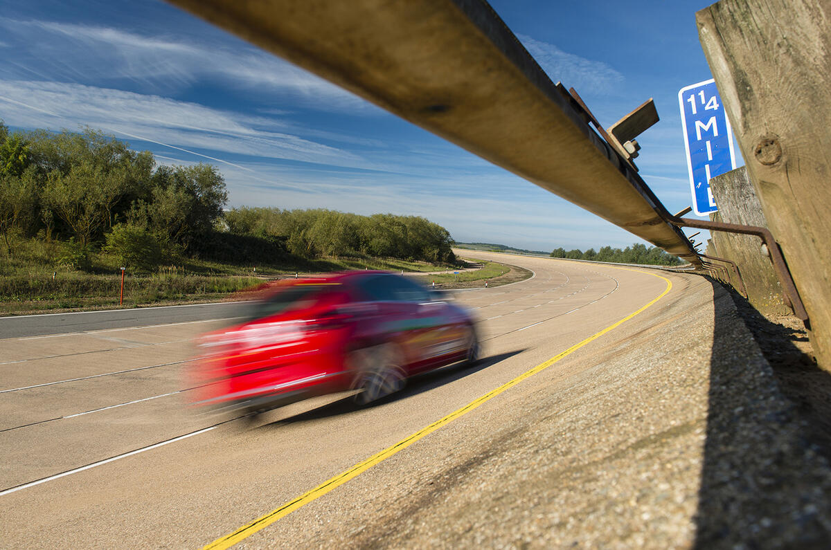 Vauxhall sets Millbrook speed record