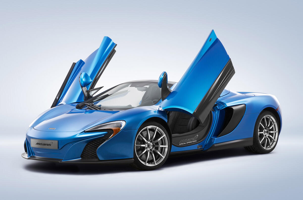 McLaren to reveal special-edition P1 and 650S Spider at Pebble Beach