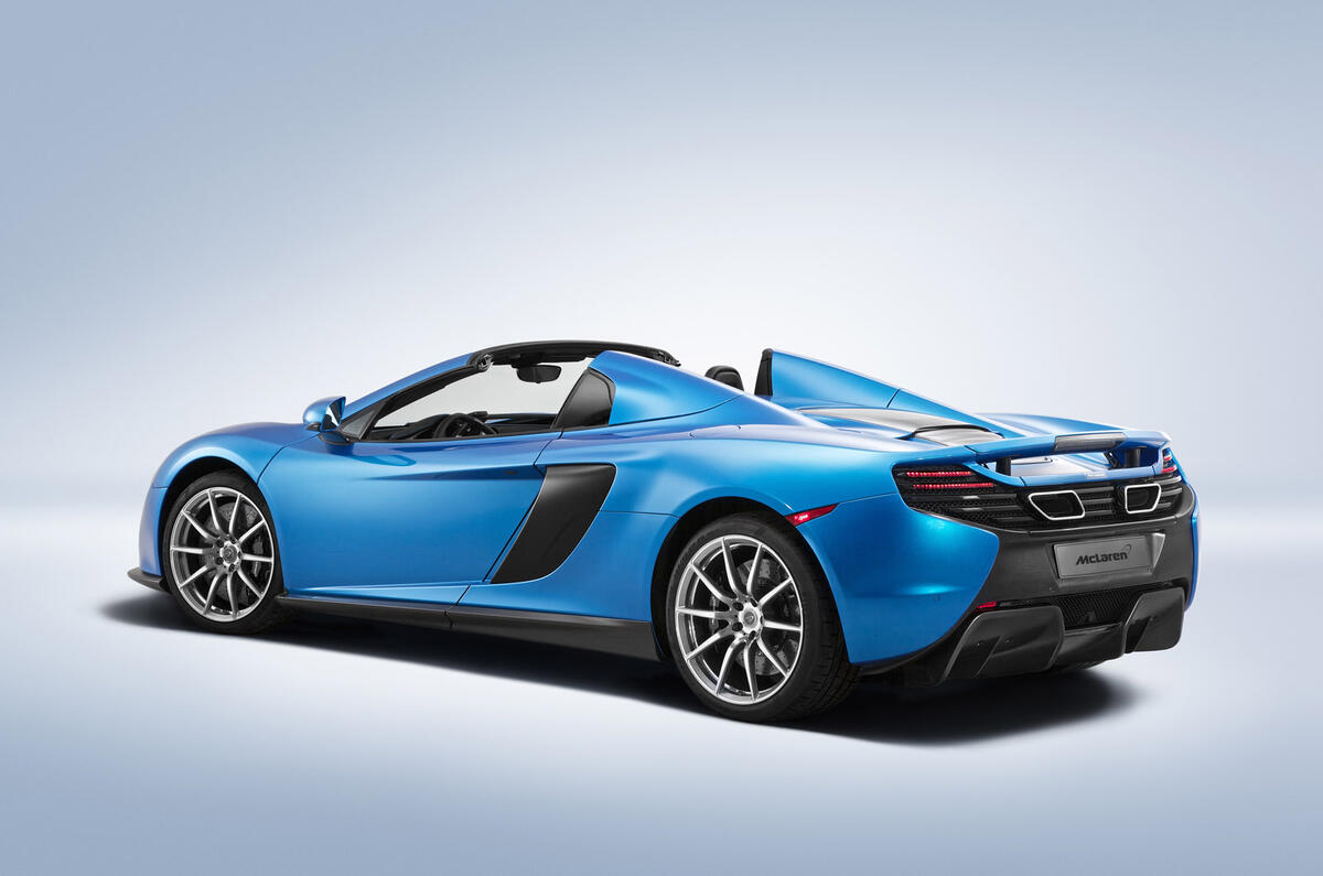 McLaren to reveal special-edition P1 and 650S Spider at Pebble Beach