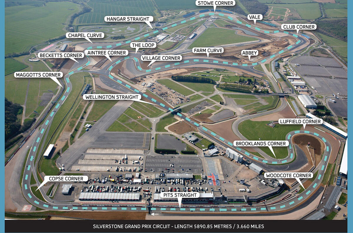 British GP: New Silverstone layout