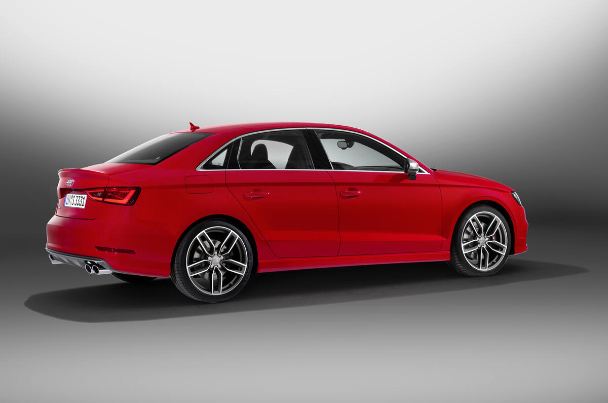 no title Audi A3 and S3 saloons officially revealed