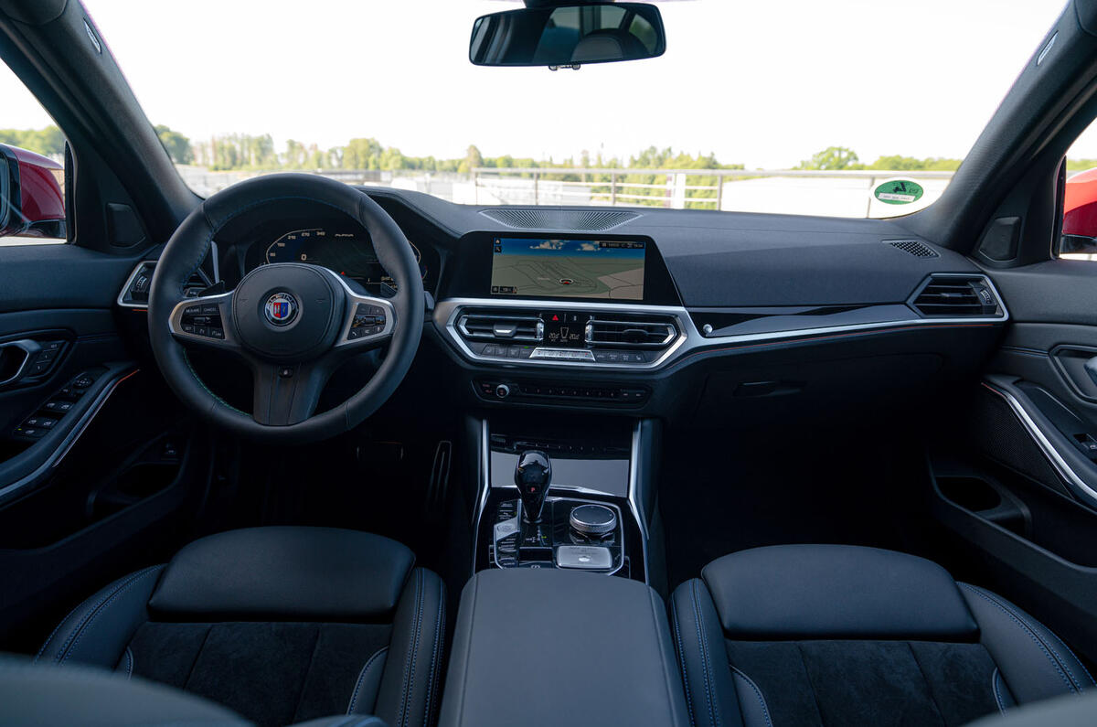 Alpina B3 2020 road test review - dashboard Alpina B3 2020 road test review - dashboard
