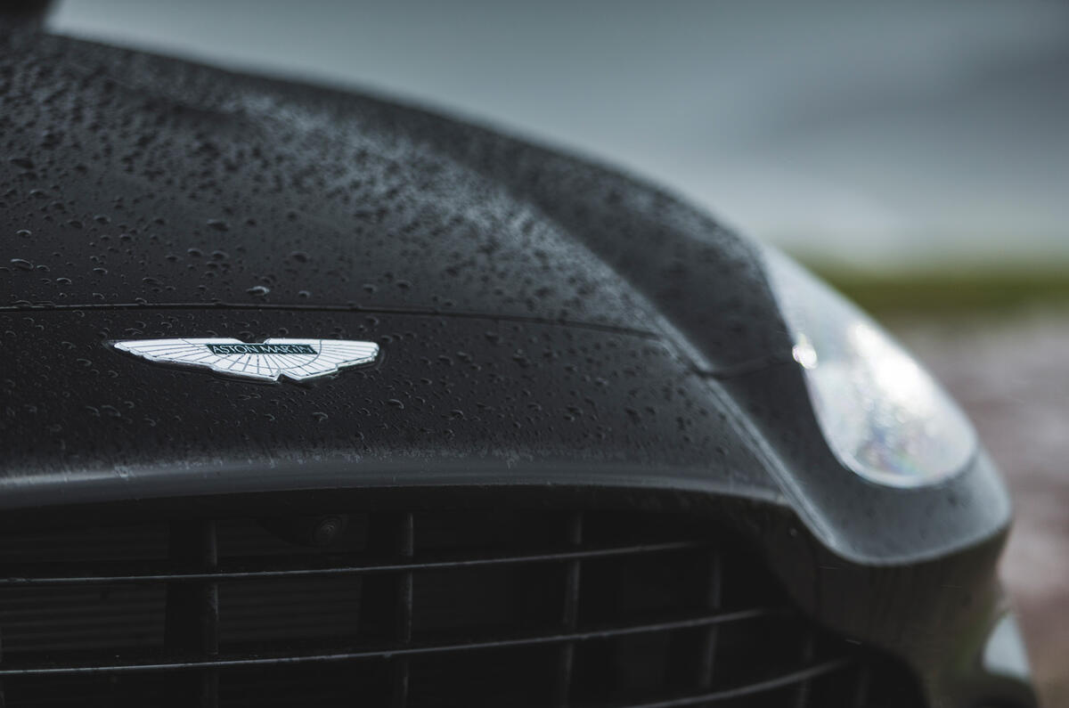 Aston Martin DBX 2020 road test review - bonnet badge