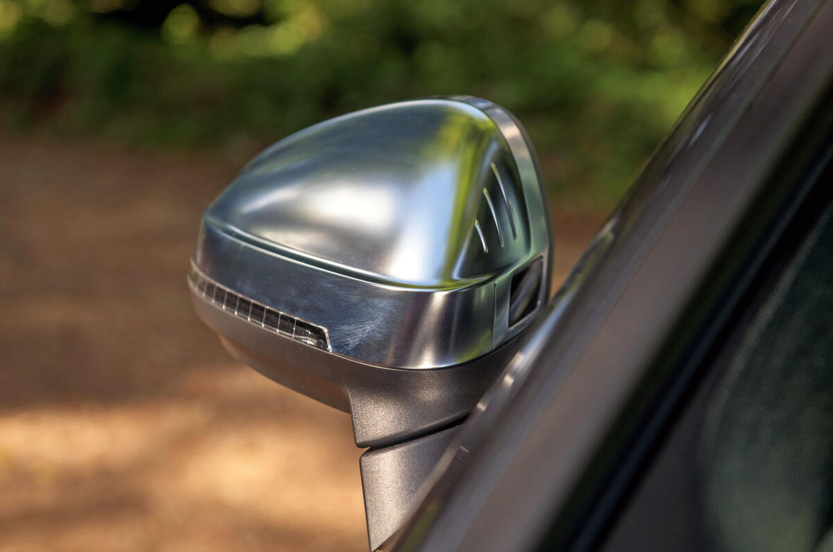 Audi S4 TDI 2019 road test review - wing mirror