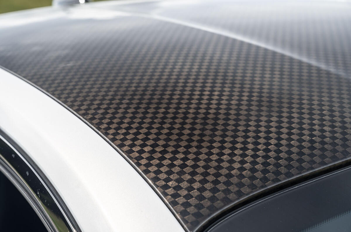 BMW M2 CS 2020 road test review - carbon roof