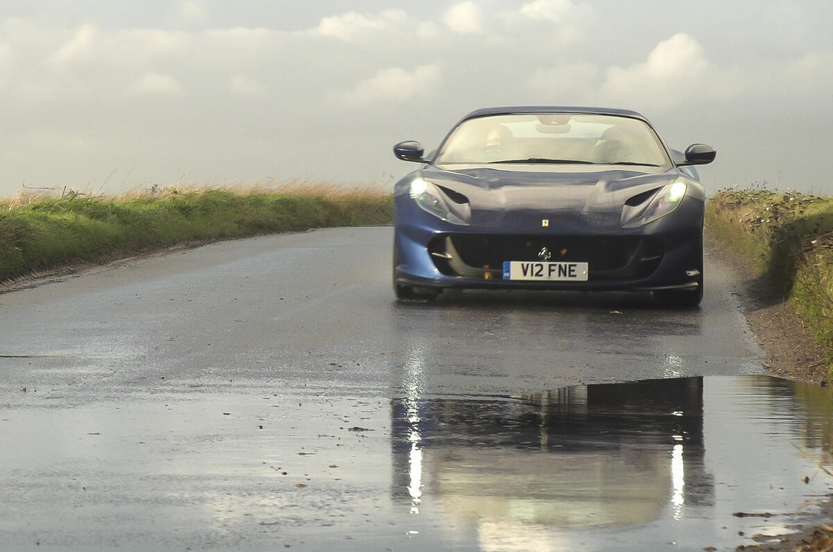 8 ferrari 812 gts 2020 uk fd otr nose