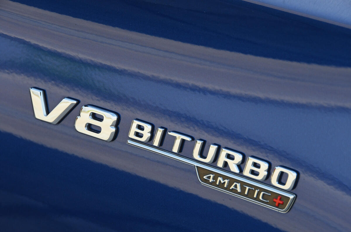 Mercedes-AMG GLC 63 S road test review side badges