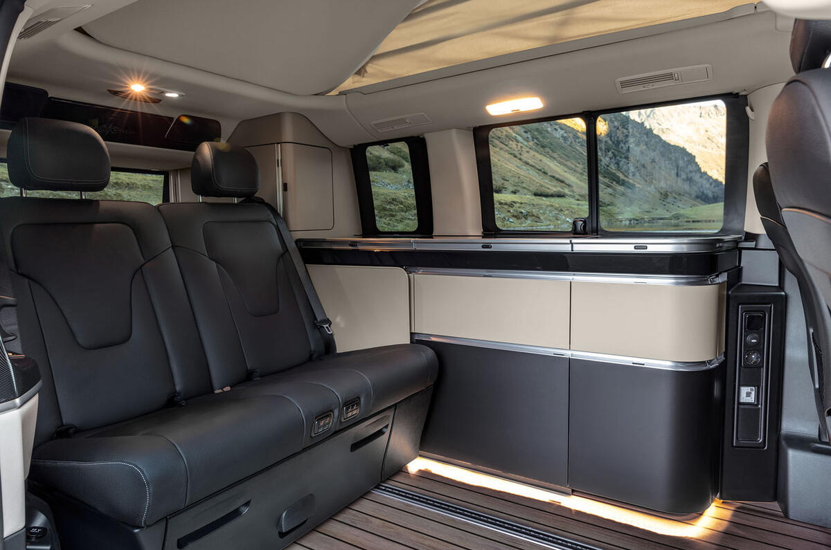 Mercedes-Benz Marco Polo 2019 road test review - rear seats