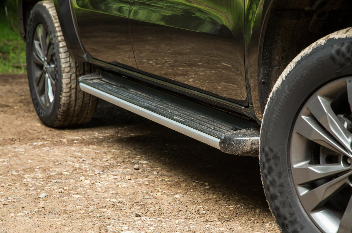 Mercedes-Benz X-Class road test review side sills