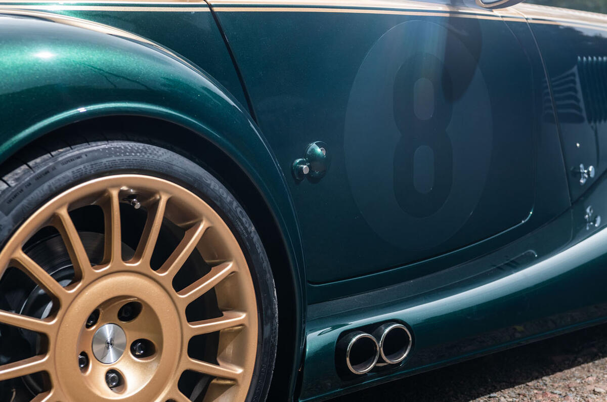 Morgan Aero GT 2018 review - alloy wheels