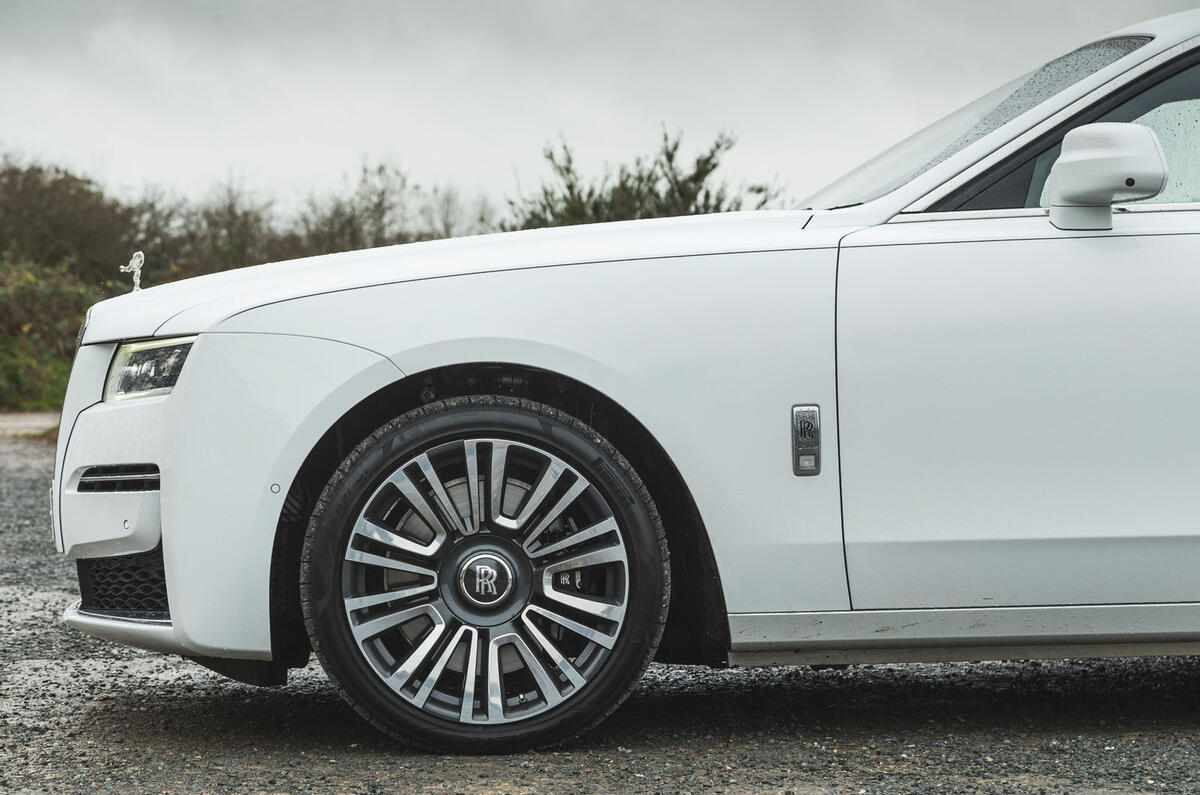 8 Rolls Royce Ghost 2021 road test review alloy wheels