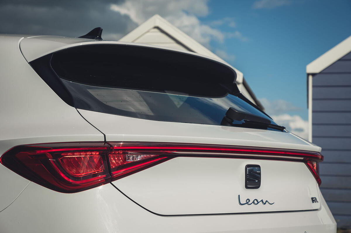 Seat Leon 2020 road test review - rear end Seat Leon 2020 road test review - rear end