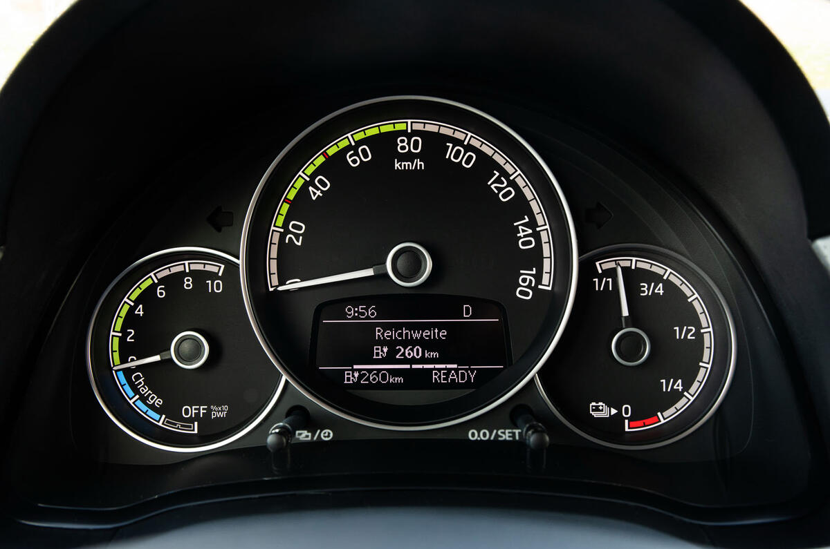 SKoda Citigo-e IV 2020 road test review - instruments SKoda Citigo-e IV 2020 road test review - instruments