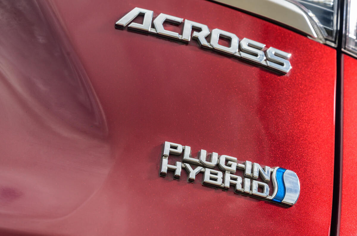 8 Suzuki Across 2021 road test review rear badge