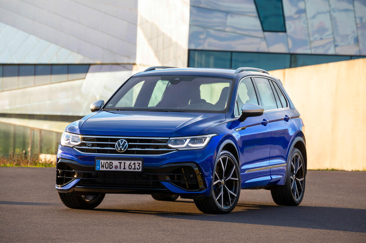 Volkswagen Tiguan R road test review - static front Volkswagen Tiguan R road test review - static front