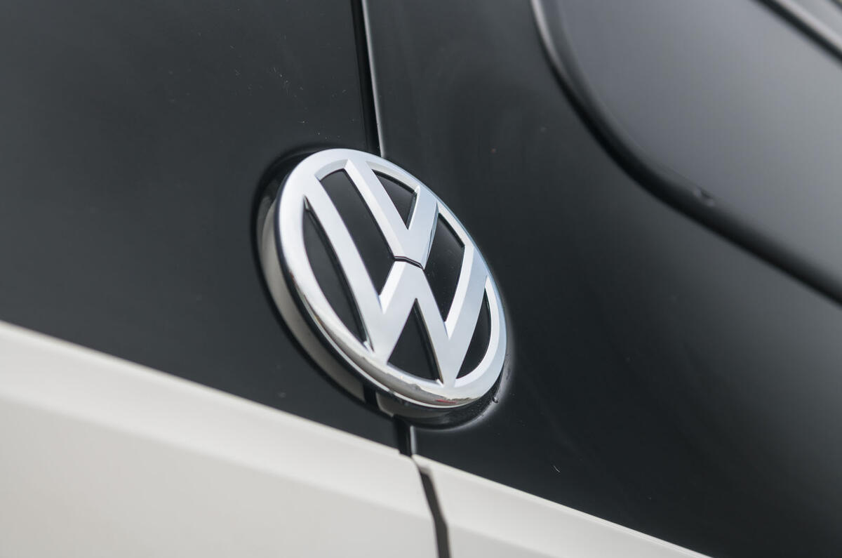 Volkswagen Grand California 2020 road test review - rear badge