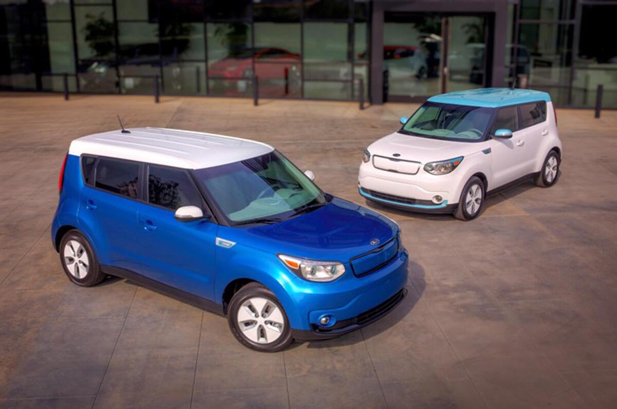 Wraps come off the Kia Soul EV at Chicago motor show