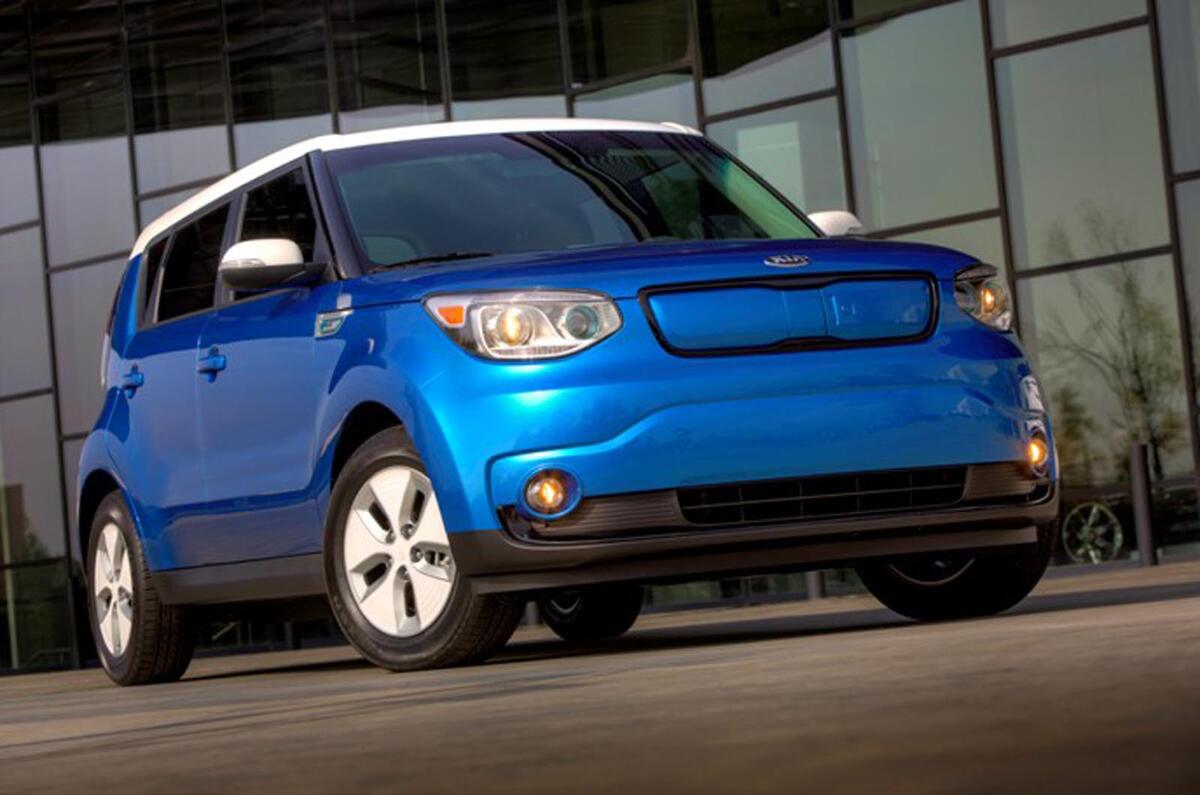 Wraps come off the Kia Soul EV at Chicago motor show