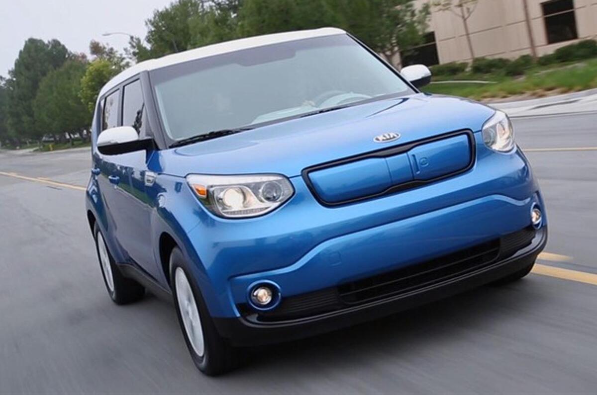 Wraps come off the Kia Soul EV at Chicago motor show