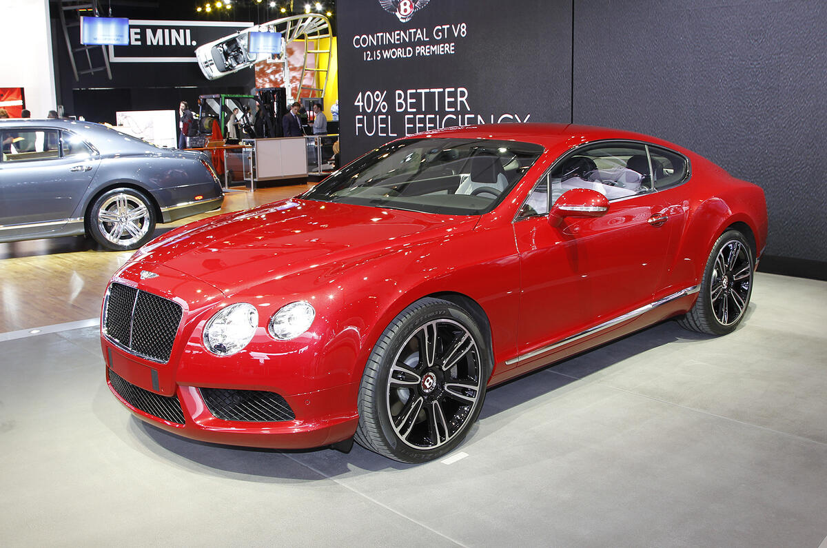 Detroit show: Bentley Continental V8
