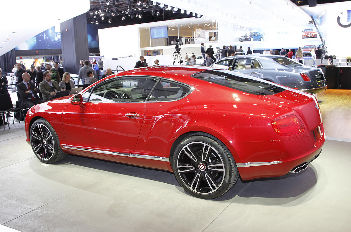 Detroit show: Bentley Continental V8