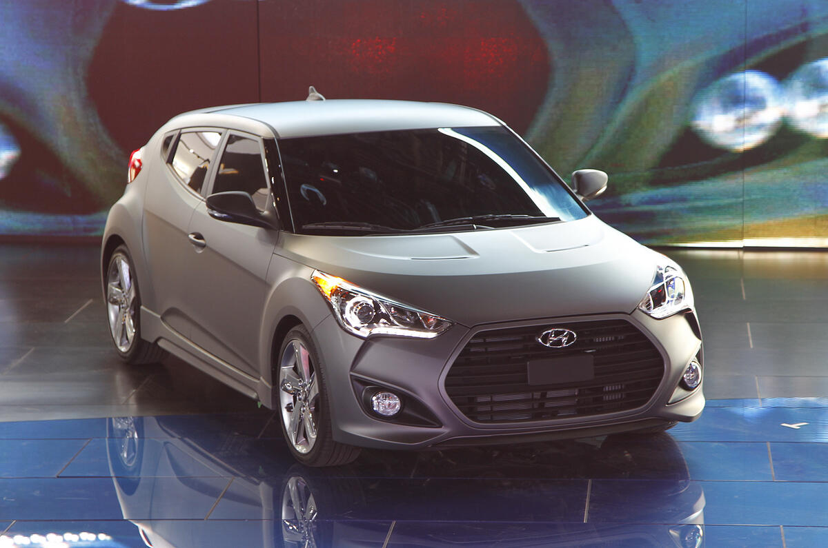 no title Detroit show: Hyundai Veloster Turbo