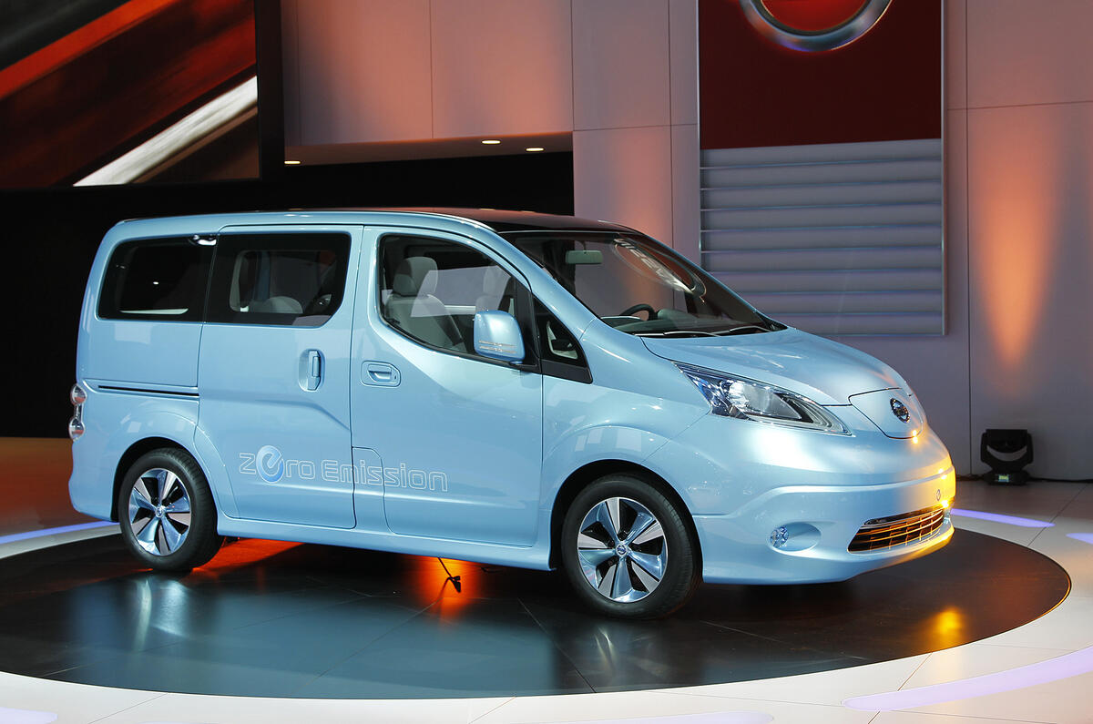 Detroit show: Nissan EV concept van