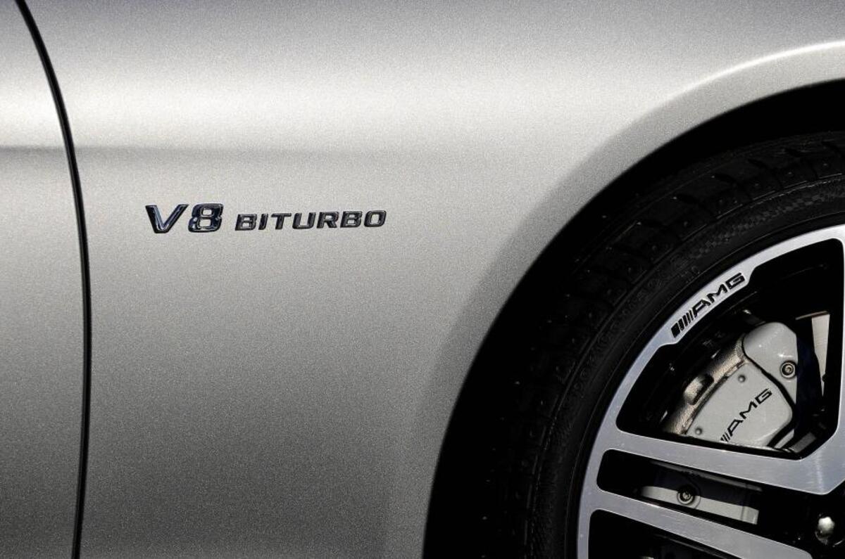 Mercedes-AMG V8 Biturbo badging