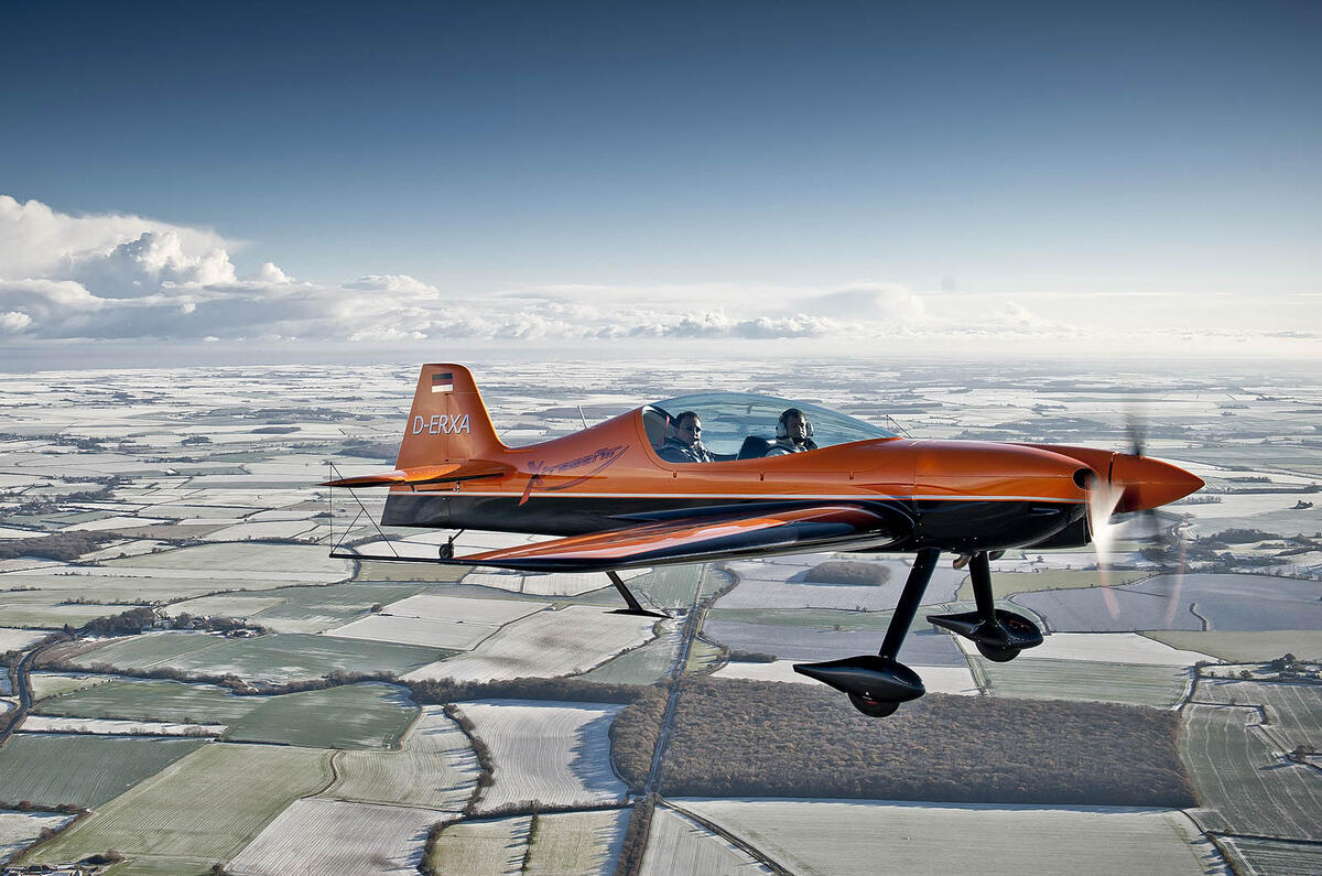 Christmas road test: stunt plane