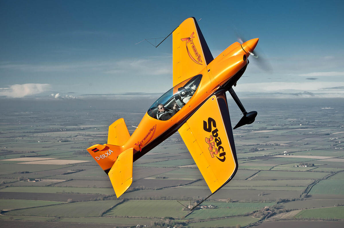 Christmas road test: stunt plane