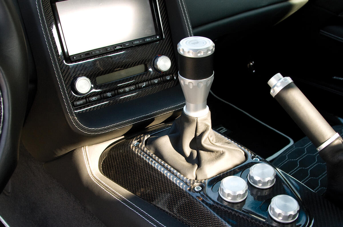 Zenvo ST1 manual gearbox