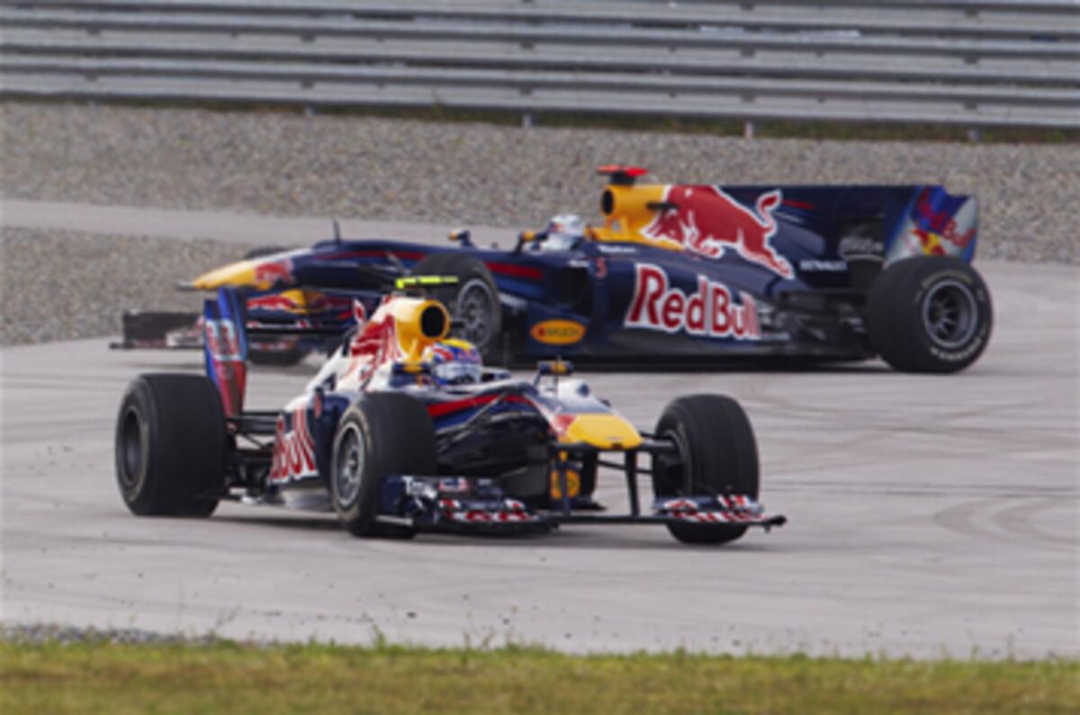 F1 crash "excellent marketing"