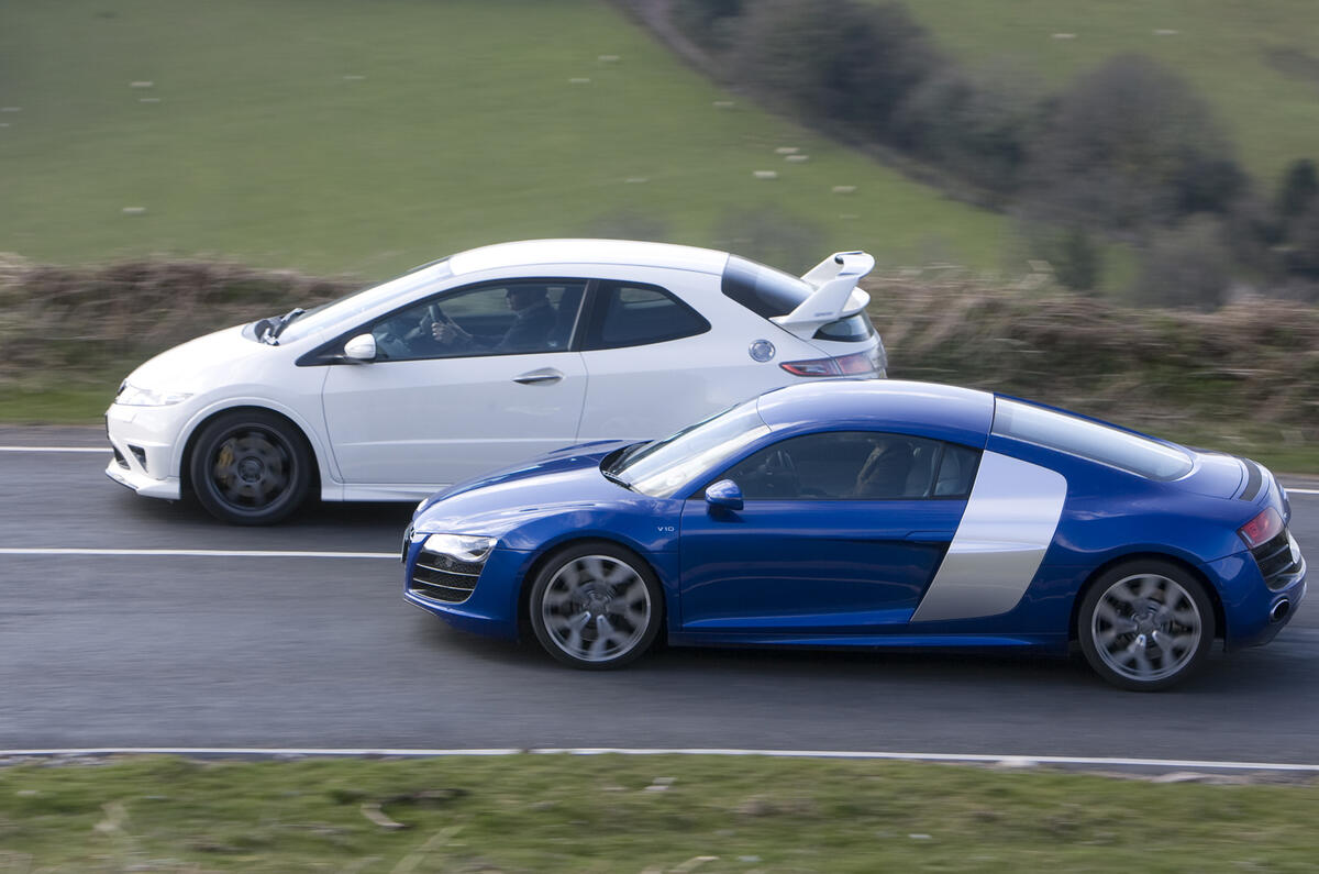 no title R8 V10 v Civic Type R Mugen