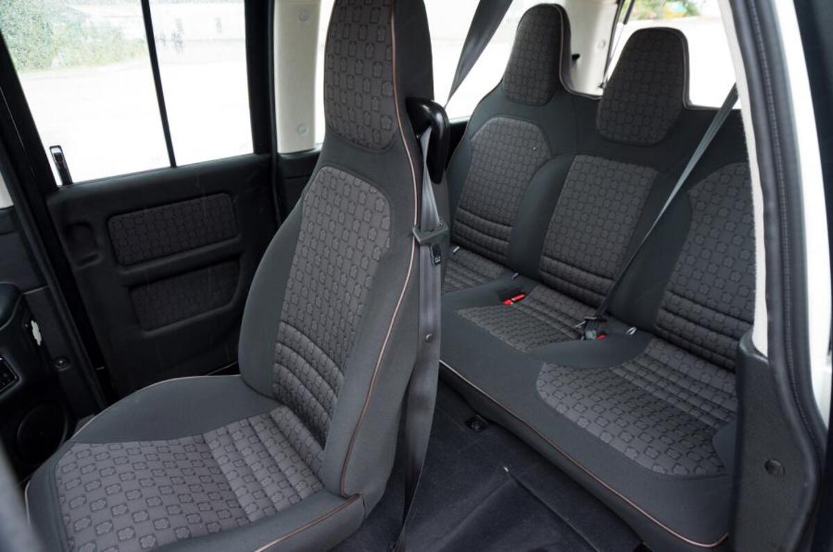 Mia Electric rear seats