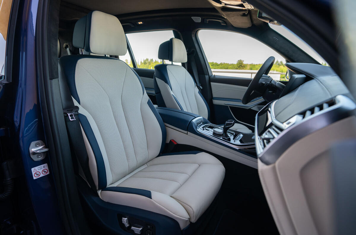 Alpina XB7 2020 road test review - cabin