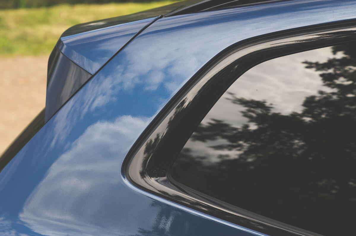 Alpina XD3 2019 UK road test review - rear quarter