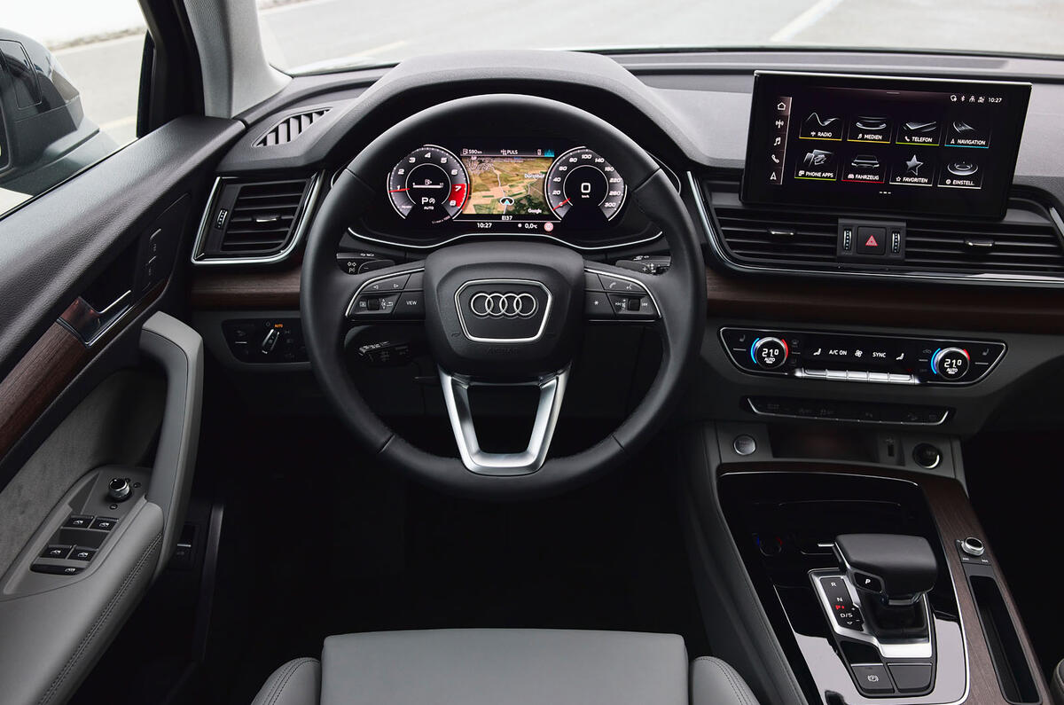 9 audi q5 sportback 2021 first drive review dashboard 9 audi q5 sportback 2021 first drive review dashboard