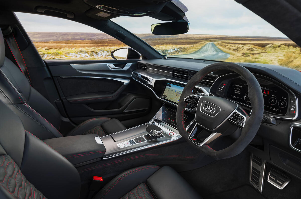 Audi RS7 Sportback 2020 road test review - cabin Audi RS7 Sportback 2020 road test review - cabin