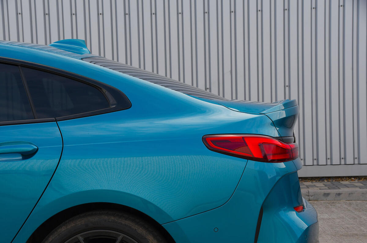 BMW 2 Series Gran Coupe 2020 road test review - rear end