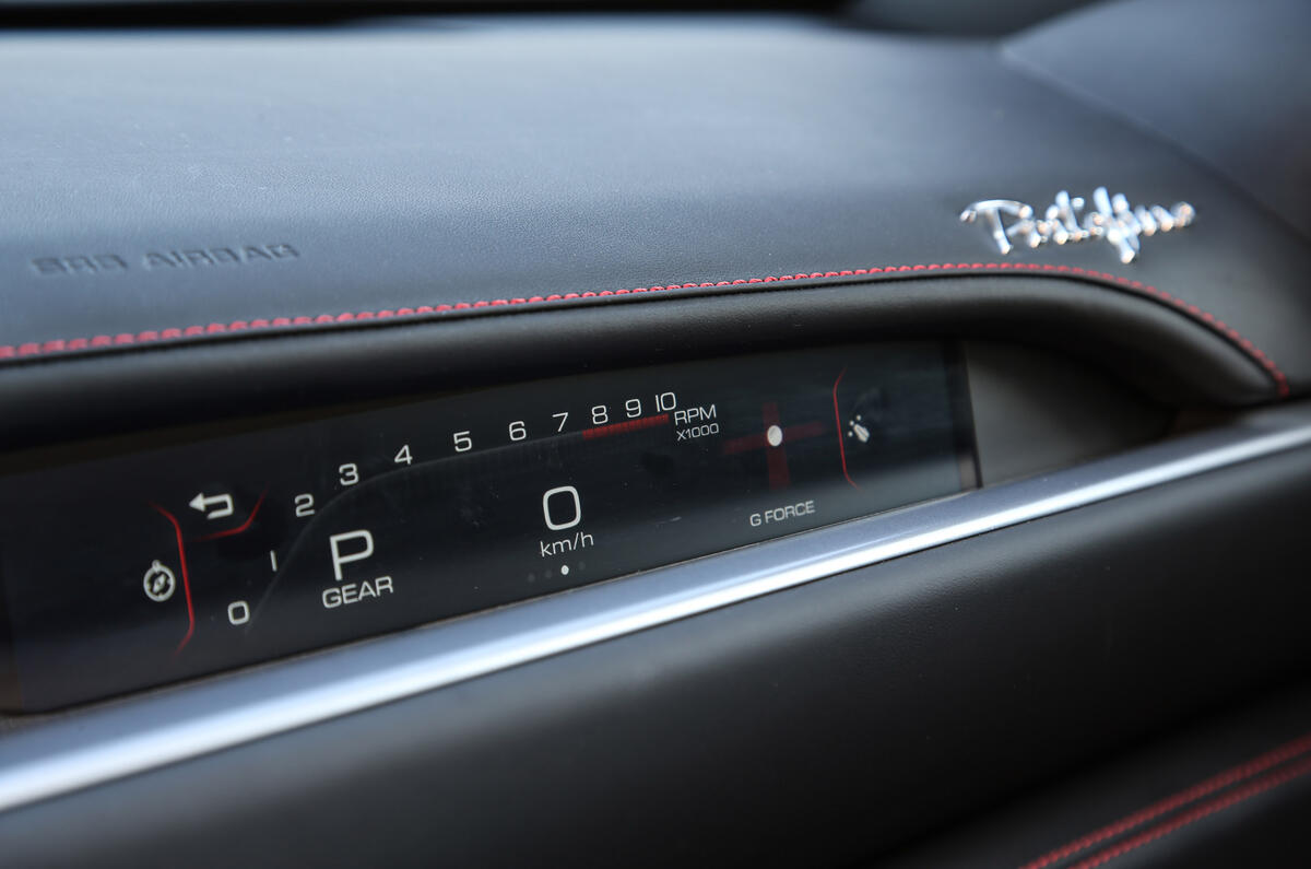 Ferrari Portofino review RPM display