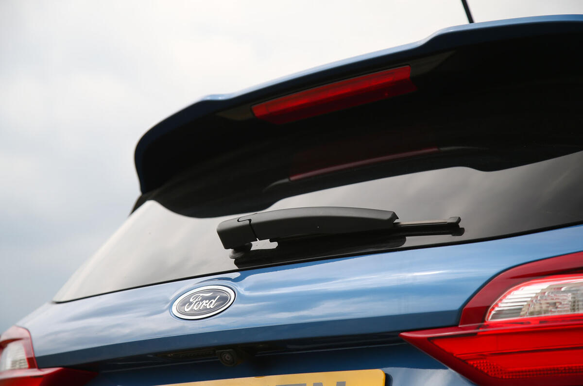 Ford Fiesta ST 2018 road test review boot lid