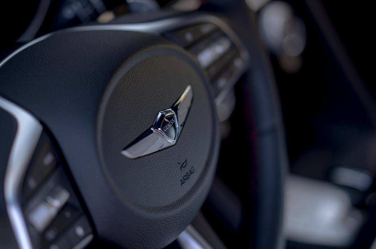 9 Genesis G70 Shooting brake 2021 first drive review steering wheel 9 Genesis G70 Shooting brake 2021 first drive review steering wheel