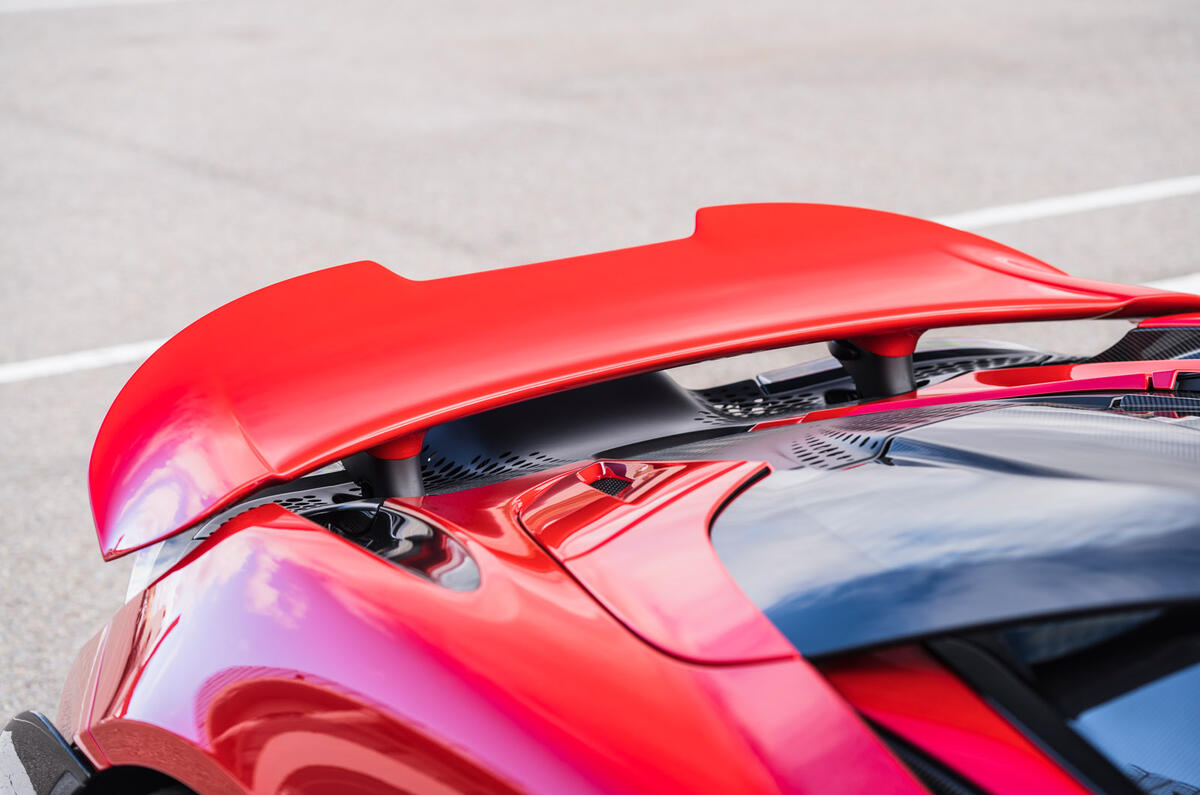 9 McLaren 765LT spider 2021 first drive review spoiler