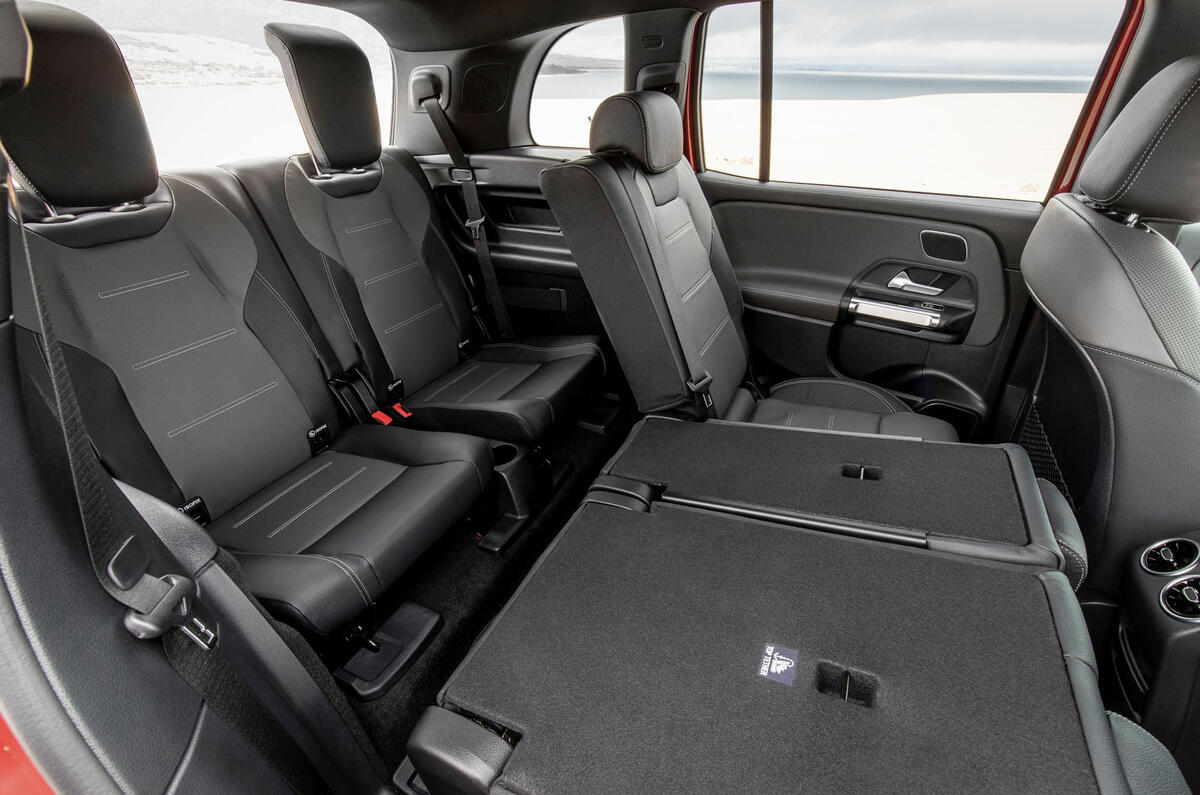 Mercedes-AMG GLB 35 2020 road test review - rear seats