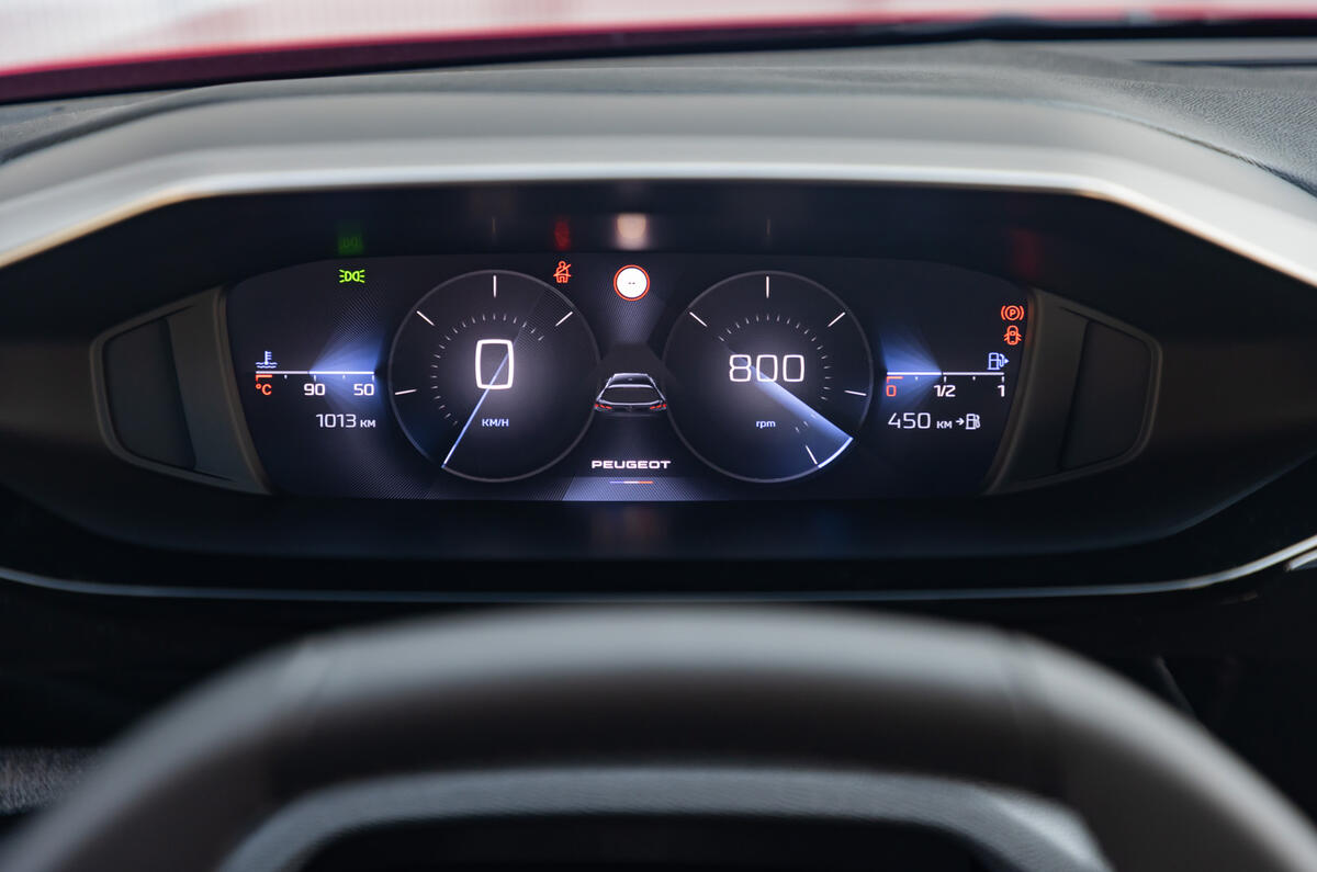 9 Peugeot 308 SW 2021 first drive instruments 9 Peugeot 308 SW 2021 first drive instruments